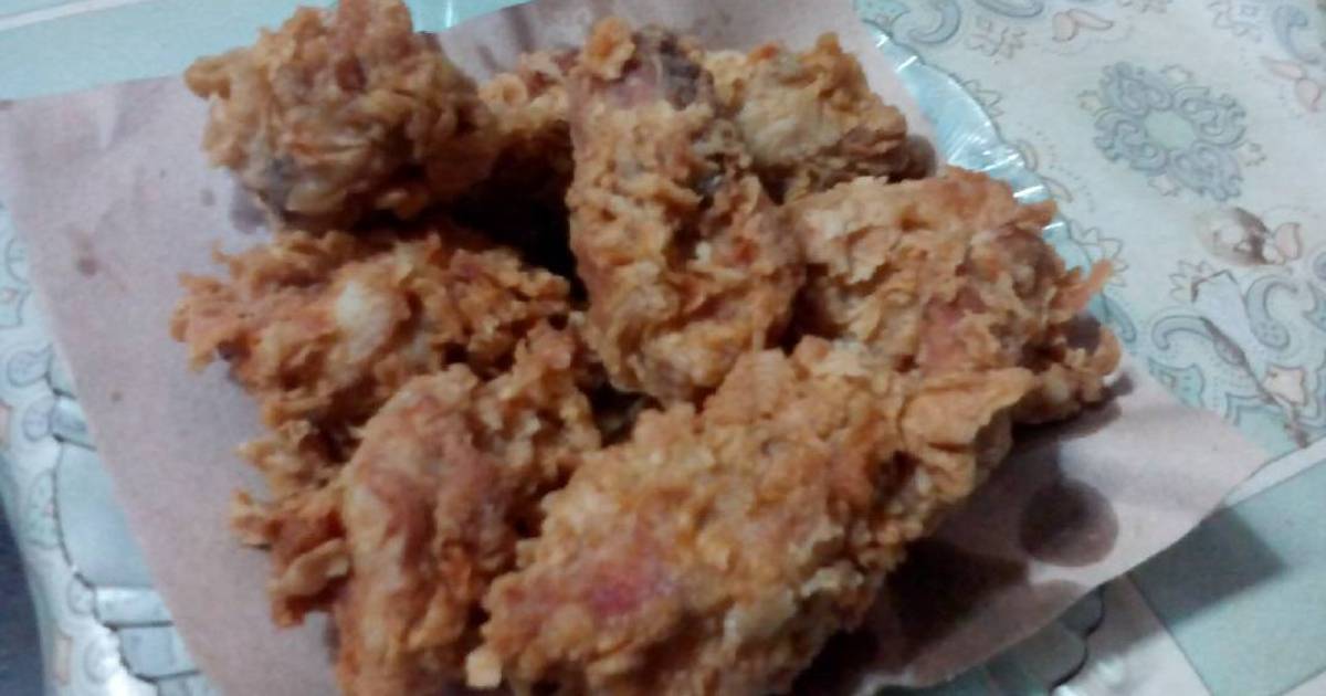 Resep Kentucky fried chicken home made ala Ny Agma