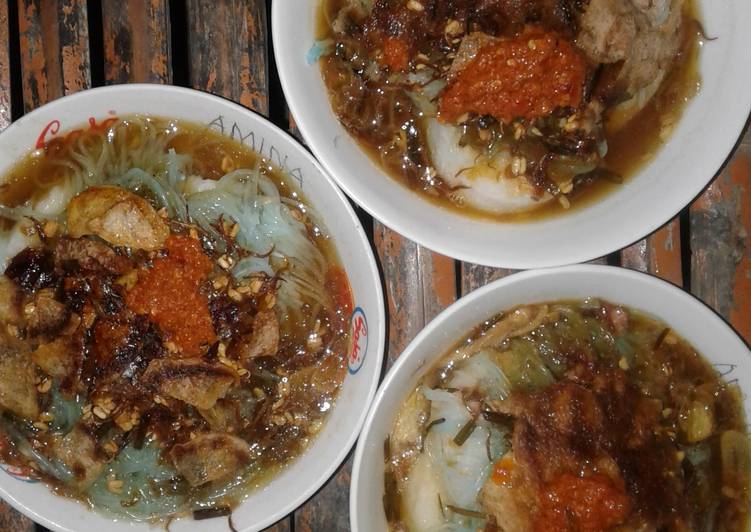 resep Soto campur madura