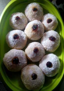 roti goreng blueberry