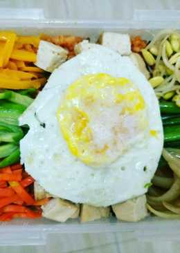 Bento #1 : bibimbap bento