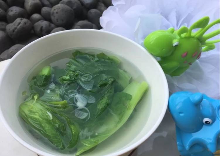 Resep Sayur bening sawi pahit oleh Maria Anna - Cookpad