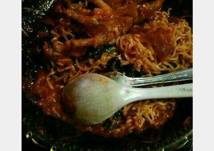 gambar untuk resep Seblak Mie Instan Hot