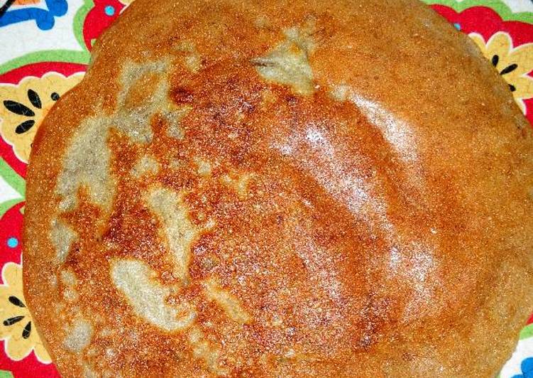 gambar untuk cara membuat Eggless Banana Pancake... Lembuttttt... Simpel tnp perlu toping