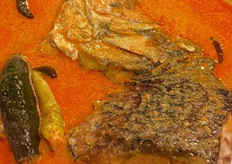 gambar untuk cara membuat Gulai kepala kakap