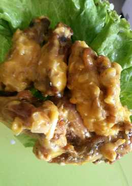 Ayam goreng telur asin