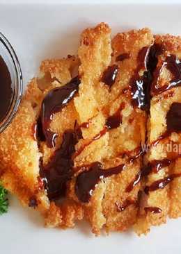 Chicken Katsu with Tonkatsu Sauce (yummyðŸ˜‹)