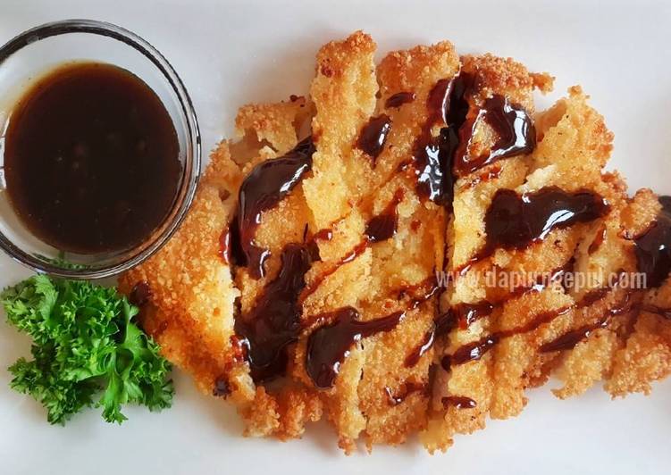 gambar untuk resep makanan Chicken Katsu with Tonkatsu Sauce (yummy??)