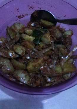 Jengkol balado teri