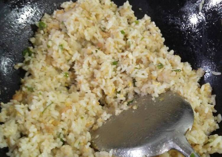 cara membuat Nasi goreng bakar praktis