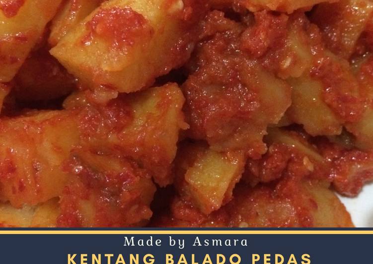 resep makanan Kentang Balado Pedas