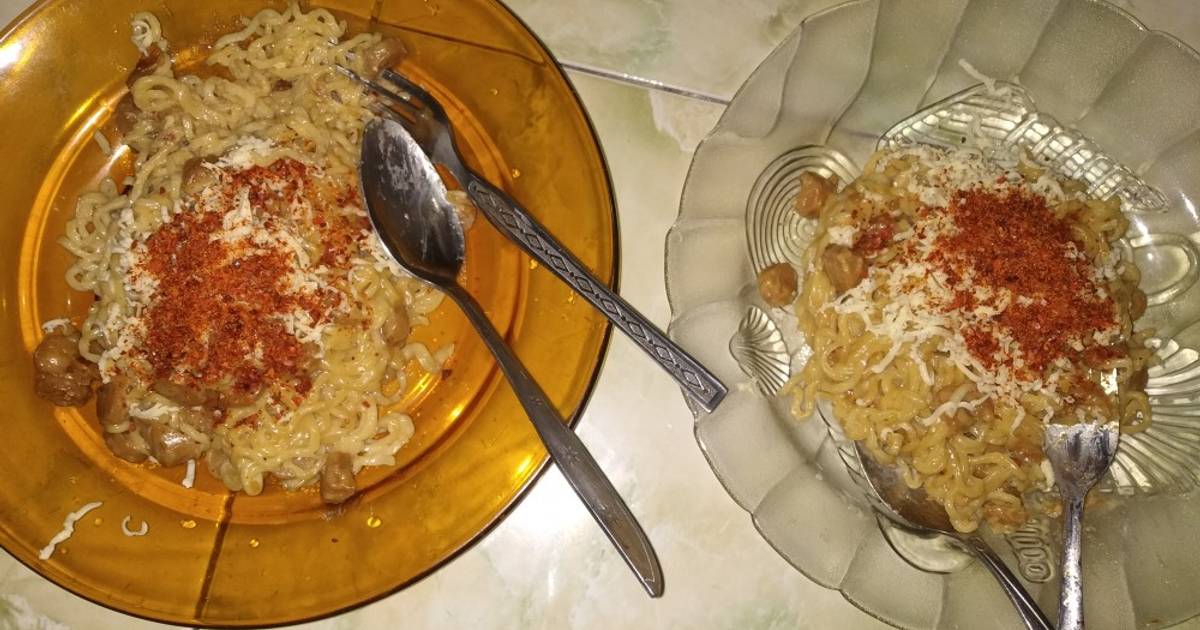 144 resep mie carbonara enak dan sederhana - Cookpad