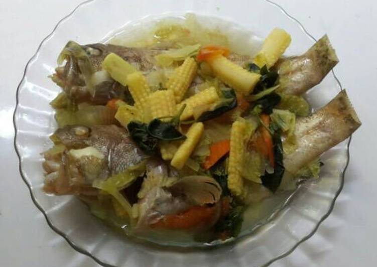 resep masakan Sup Ikan Kerapu