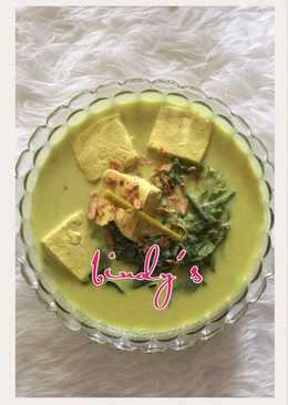 Gulai daun labu