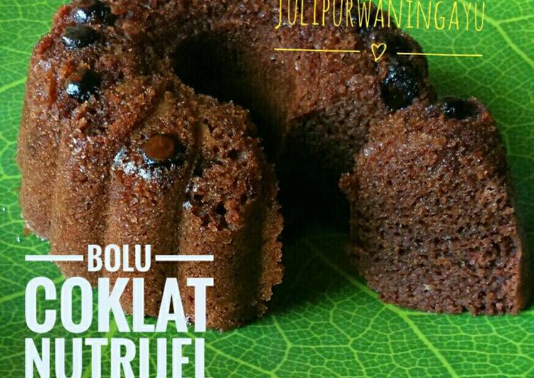 gambar untuk cara membuat Bolu Coklat Nutrijel Simpel tanpa Timbangan