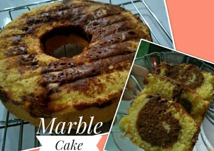 resep masakan Marble Cake (Bolu enaaak)