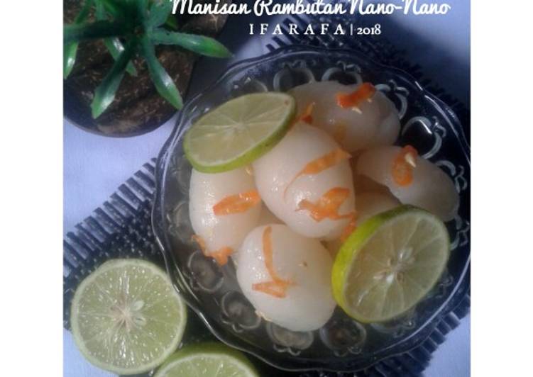 resep makanan Manisan Rambutan Nano-Nano