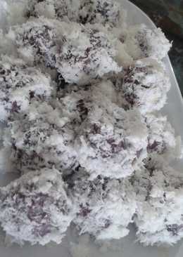 Klepon ubi ungu manis 