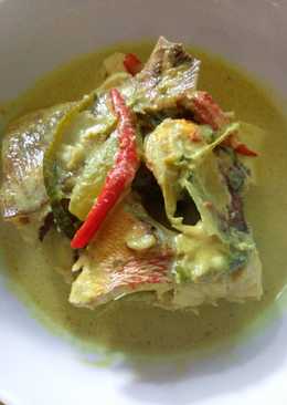 Gulai ikan capa kuah kuning