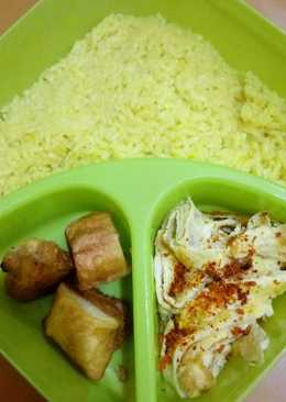 Nasi kuning magiccom simple