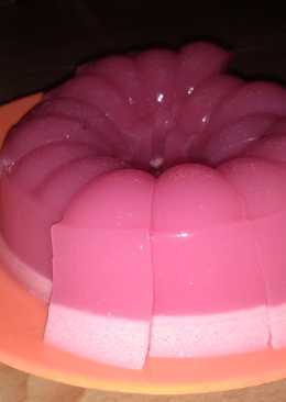 Puding santan sederhana