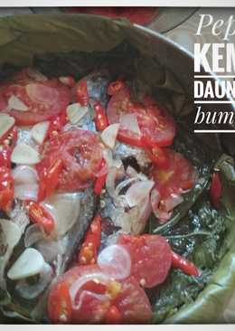 Pepes ikan kembung daun singkong bumbu simpelðŸ˜‹ðŸ˜‹ðŸ˜‹ðŸ˜‹