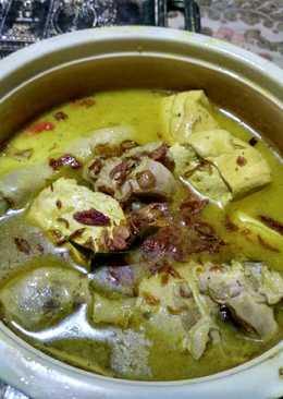 Opor Ayam + Tahu