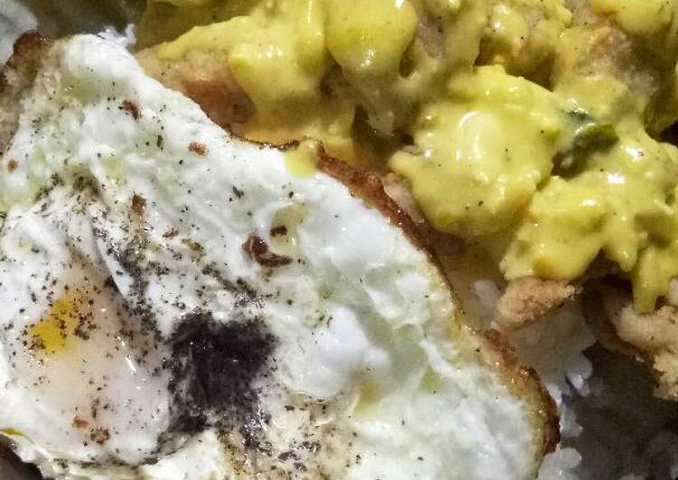 gambar untuk resep makanan Salted Egg Yolk Crispy Chicken