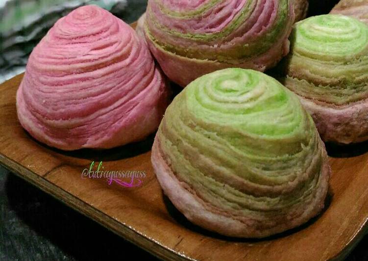 gambar untuk resep Thousand Layer Mooncake