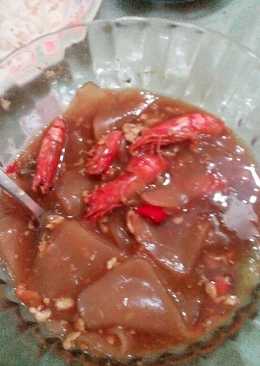 Seblak udang windu