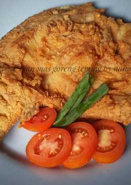 Ikan mas goreng selimut