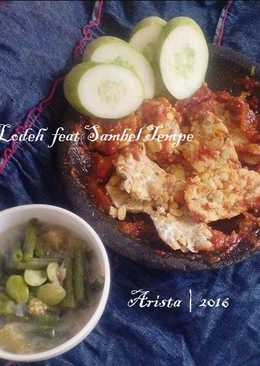 Sayur Lodeh Plus Sambal Tempe