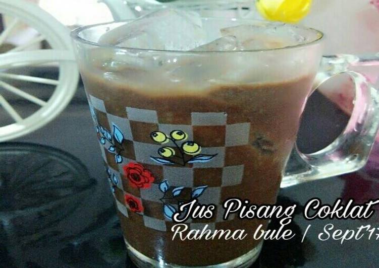 gambar untuk resep makanan Jus Pisang Coklat