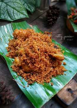 Ayam kelapa/serundeng
