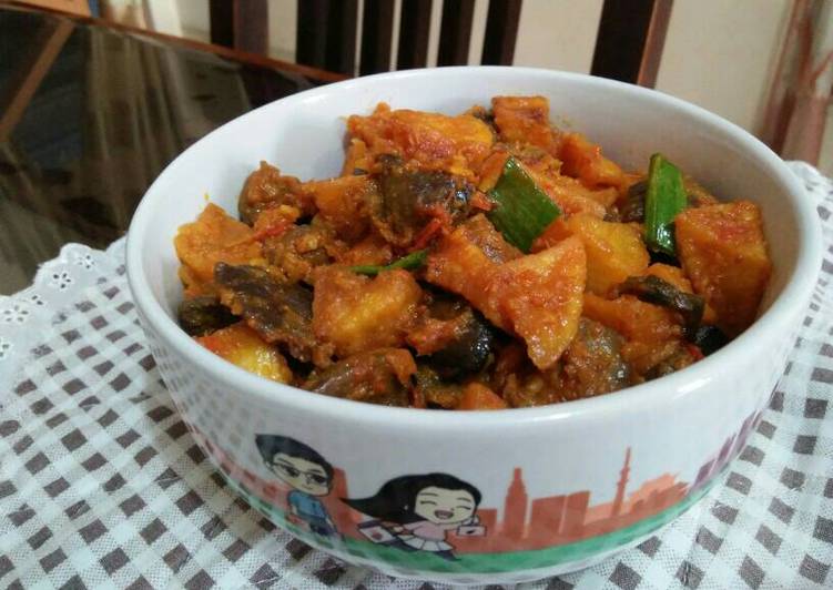 Resep Sambel kentang ati ampela ala warteg Dari Gitta Marshella Ella