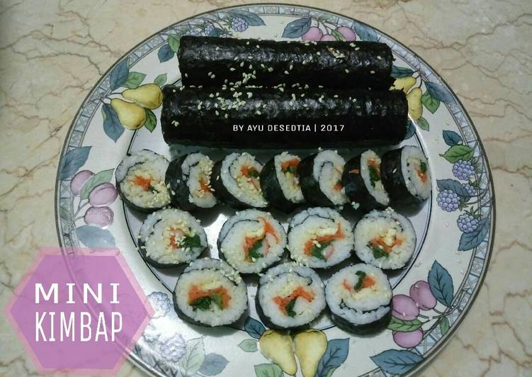 resep Mini Kimbab