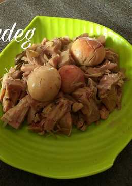 Gudeg (tanpa daun jati)