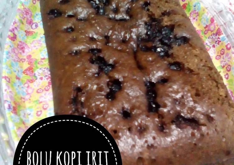 gambar untuk cara membuat Bolu kopi irit tanpa telur??