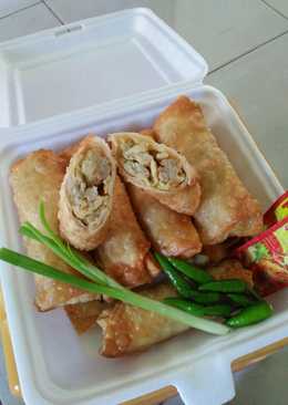 Lumpia kriuk isi full telur