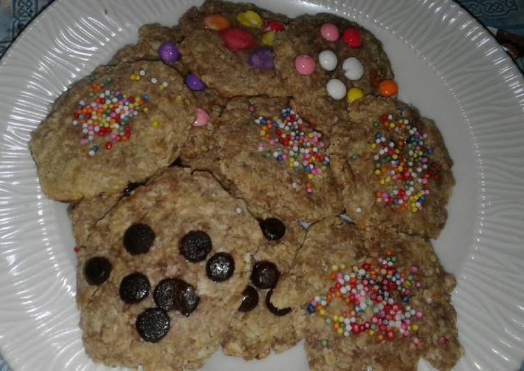 resep lengkap untuk Cookies oat