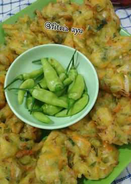 Bakwan sayur, weci /oteÂ²