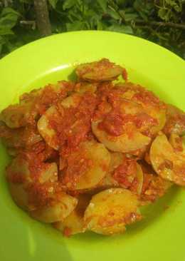 Jengkol legit bumbu rendang