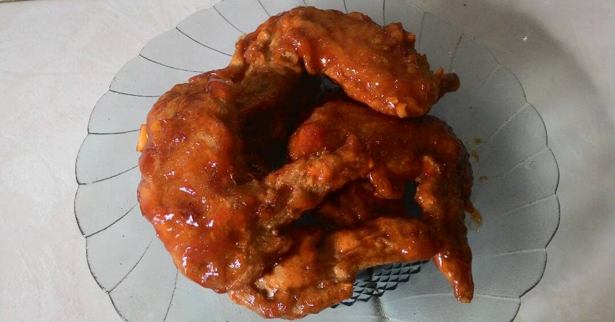 Resep Fire wings ala Riciss 💁 ala Ika Aprillia