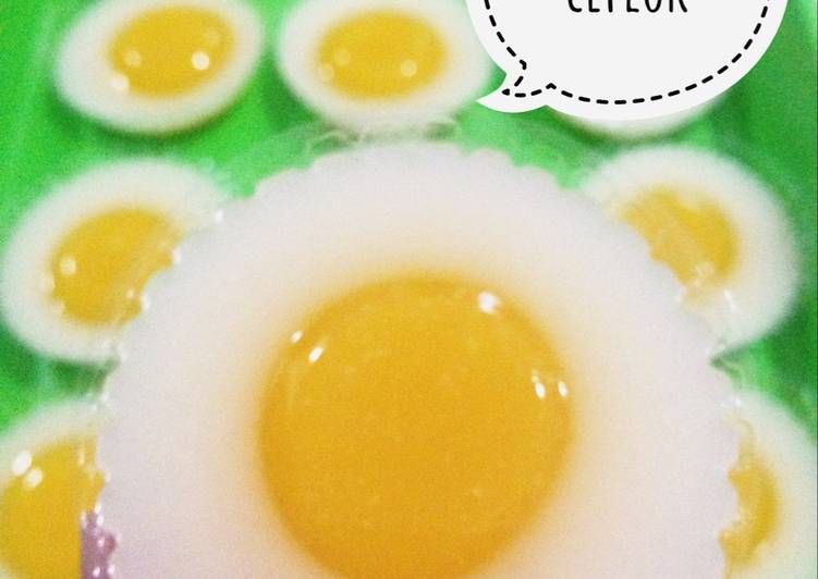 resep makanan Puding Telor Ceplok