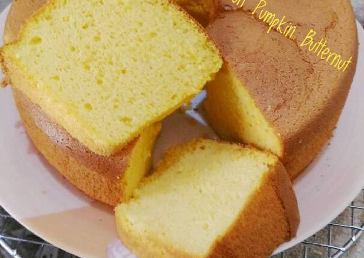 resep lengkap untuk Chiffon Pumpkin Butternut