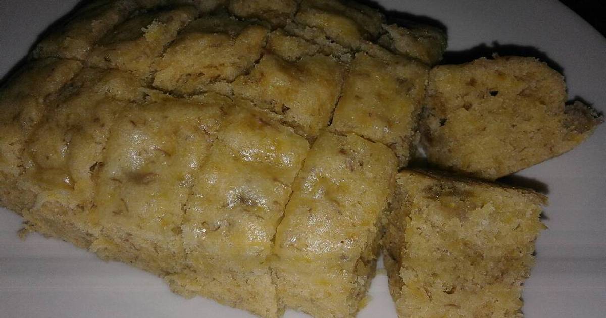 Resep Cake Pisang kukus simple Resep Cake Pisang kukus simple
