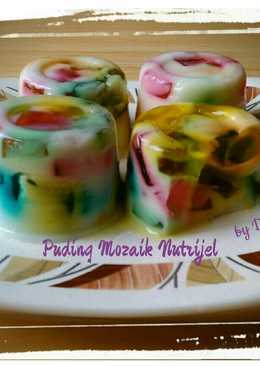 123 resep  pudding jelly mozaik  enak dan sederhana Cookpad