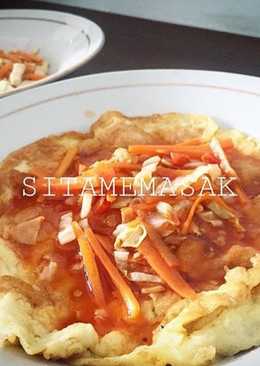 Fuyunghai Ayam Sayur ala Sita