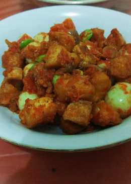 Sambal Pete, Tahu dan Telur Puyuh