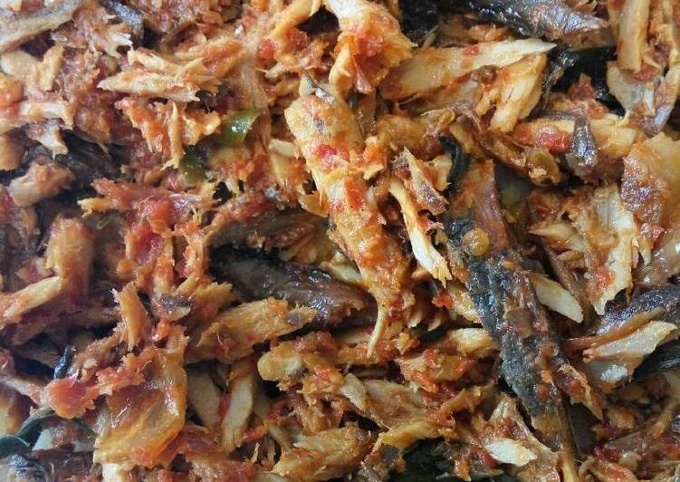 resep makanan Cakalang rica versi tidak terlalu kering