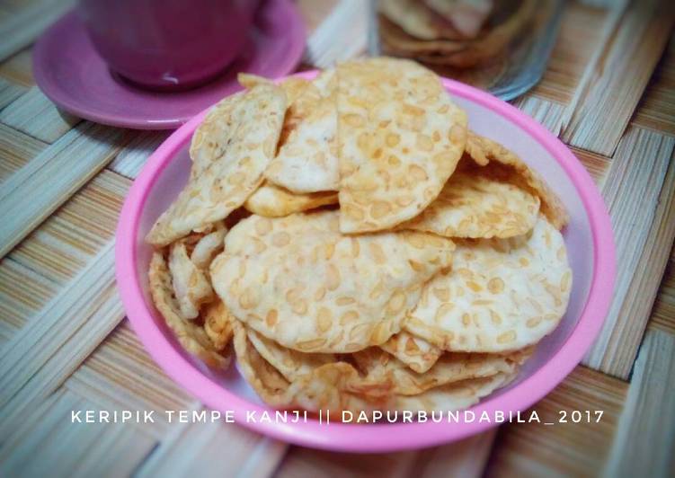 resep lengkap untuk Keripik Tempe Kanji / Sagu